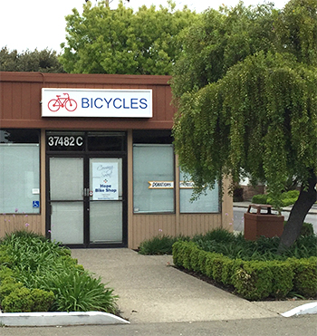 Hope Bike Shop Storefront