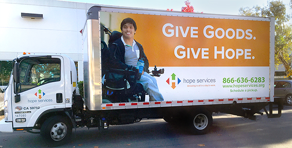 Hope Donation Truck