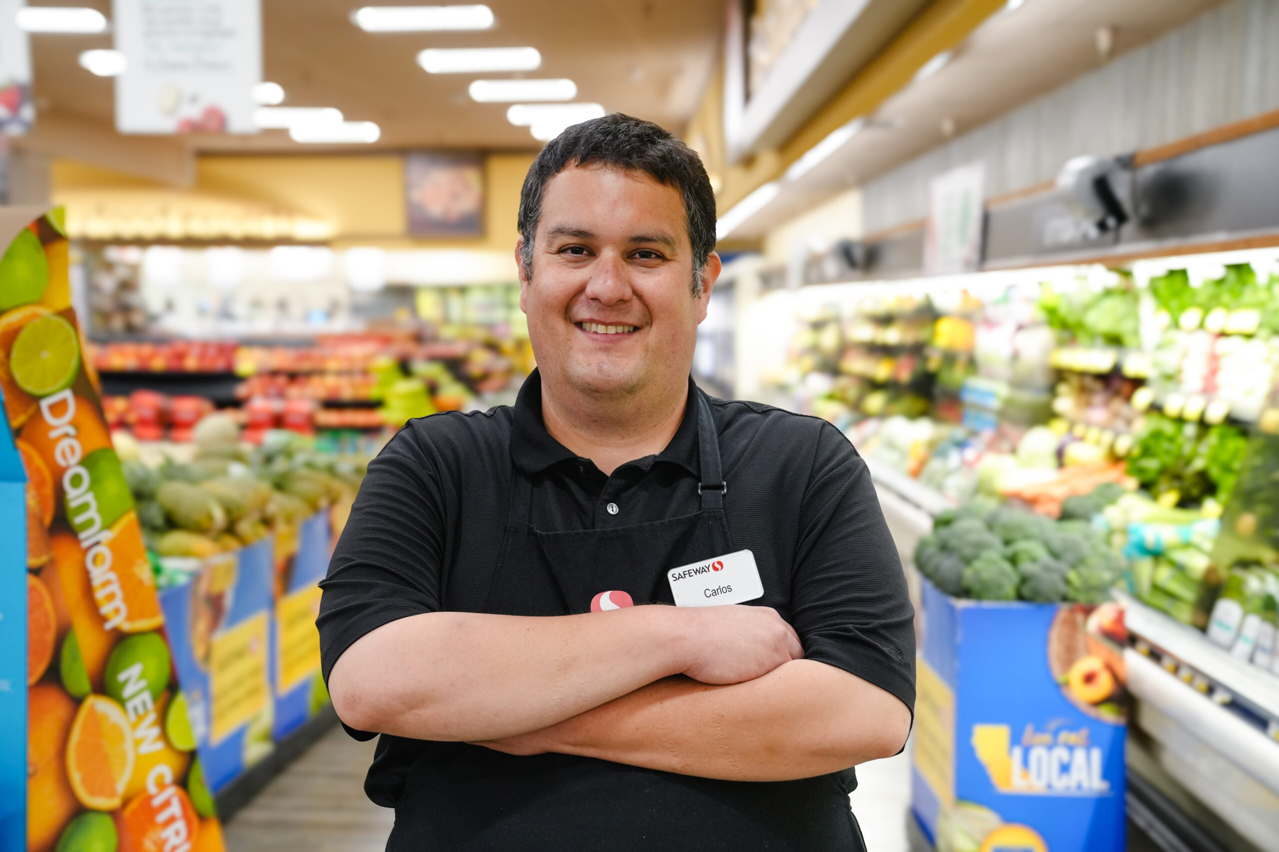 Carlos Celebrates 16 Years of Employment at Safeway in Mountain View